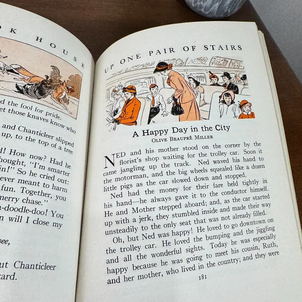 My Book House Up One Pair of Stairs by Olive Beaupre Miller 1958 Illustrated